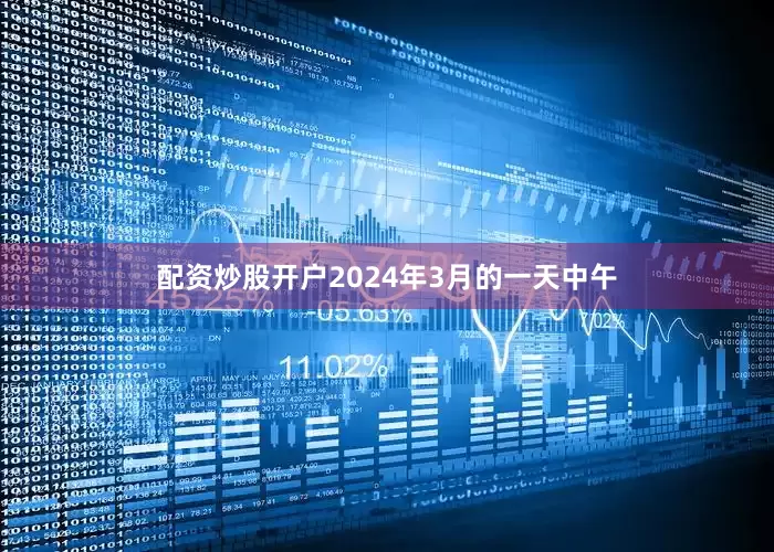 配资炒股开户2024年3月的一天中午